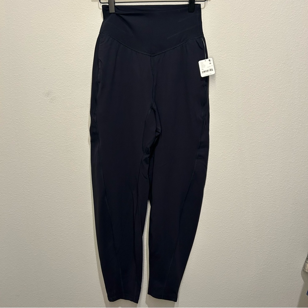 NWT XS Women's Black Never Better Structured Sweatpants - Free People Movement